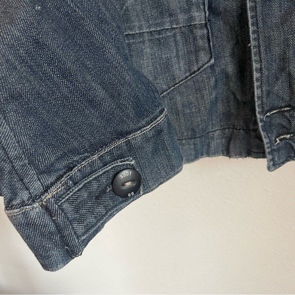 G STAR Large Front Pocket Vintage Denim 3301 Jacket - Picture 4 of 8
